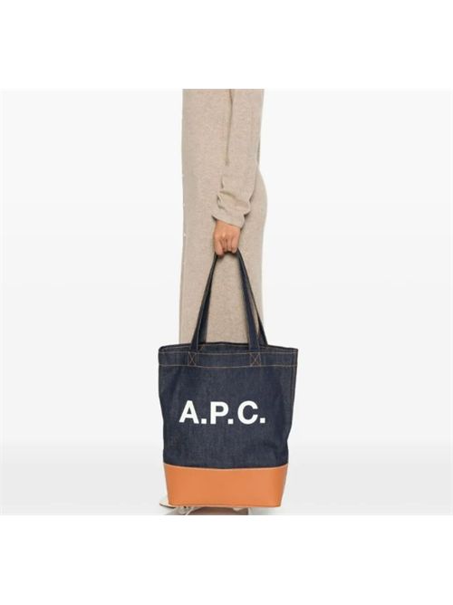 TOTE AXEL A.P.C. | COHLO-M61444CAF CARAMEL
